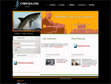 Tablet Screenshot of cyber-sea.com